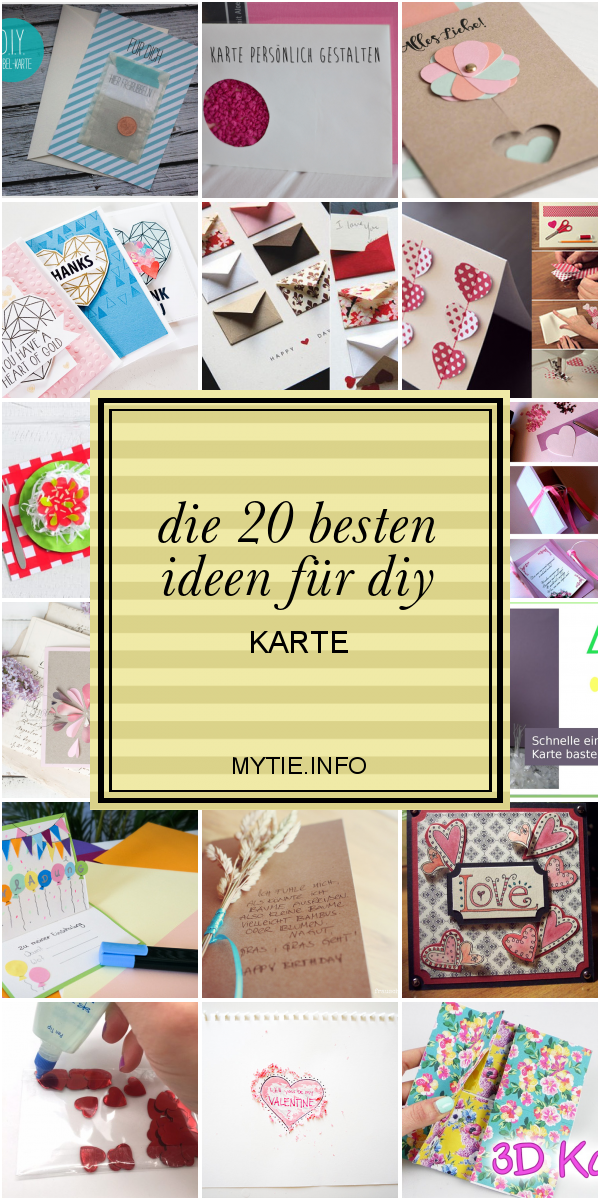 Die 20 Besten Ideen Für Diy Karte